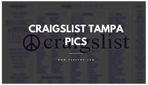 Craigslist Tampa Bay Джобс Пинеллас Каунти Лучшие фотографии на 2023 Paketmu Business Review