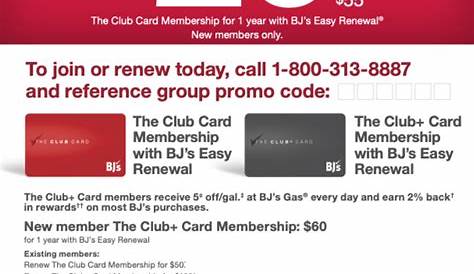 Bj Member Renewal S Discount Code 2024 Магги Вильгельмина