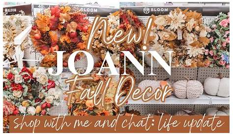 Joann Fall Decor 2023 Магазин со мной Первое впечатление Приходите в магазин со мной