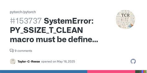 Системная ошибка: Py_ssize_t_clean Macro должен быть определен для форматов #, которые нарушают изменения с Python 3 10