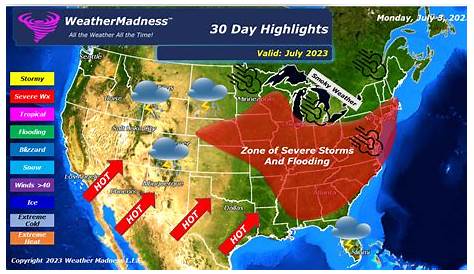 30 Day Forecast for Wisconsinindex2 Weathermadness All the Weather All the Time!