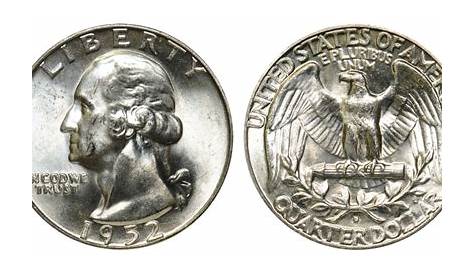 1952 D Quarter Value &amp (США)
