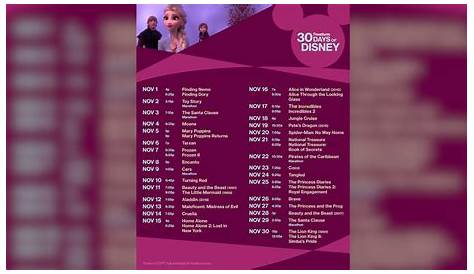 Расписание Disney Archive Photo