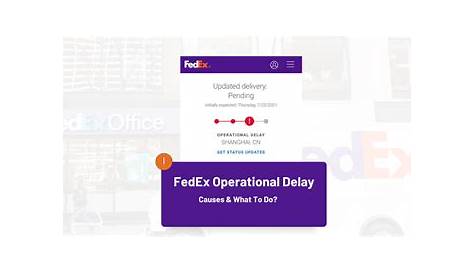 Операционная задержка Fedex при выходе на точку доставки Html Что это значит?