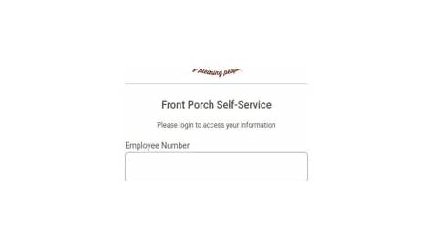 Front Porch Self Service Cracker Barrel Login (недоступная ссылка)
