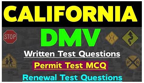 Тест Dmv Practice California 2025 для Норы Хиба