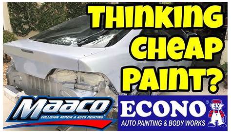 Econo Paint Vs Maaco: можно ли получить качественную работу в магазинах? (E36)