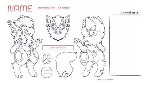 Protogen Ref Sheet Kit бесплатно для использования на базе Solarrskii on Deviantart