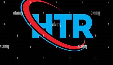 Htr Newspaper Logo Letter Letter Дизайн логотипа Начальные страницы логотип