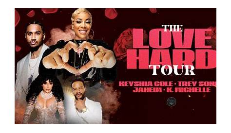 Сет-лист Love Hard Tour Кейши Коул раскрывает историю с Треем Сонгзом К. Мишель и Джахеймом