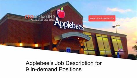 Apple Bees Job Bee: 9 позиций по требованию