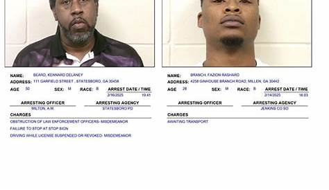 All on Georgia Booking Report 02 17 2025 For Bulloch County (недоступная ссылка)