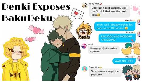 Bakudeku Storiescareer Html Denki опубликовала статью 1 Bkdk Texting Story Mha