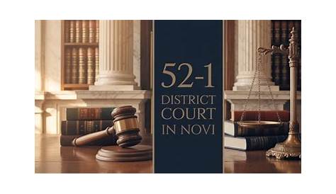 Novi District Calendar 521 Court в округе Мичиган Окленд