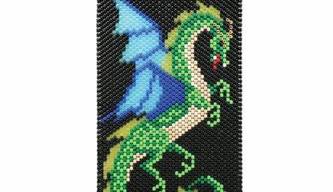 Herrschners Beaded Banner Kits® Earth Dragon Kit Kit Pony Bead