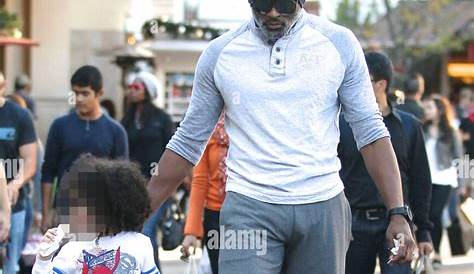 Cuttino Mobley Son в Nba Out Shoppg в роще с его Myles Featurg