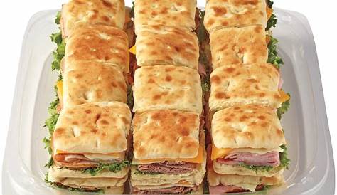 Sams Club Deli Trays Heb Большой магазин сэндвичей Ciabatta Slider