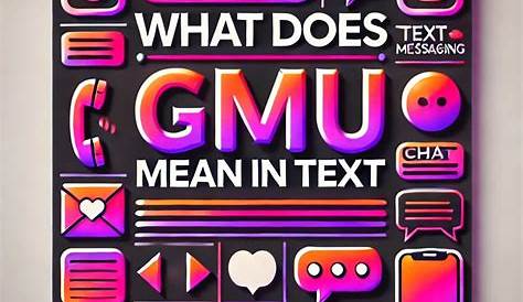 Gmfu означает поддержку текста и помогает в чем?