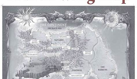 Является ли Джессия Глухой Четвертое Крыло Ultimate Guide to the Map Book Map