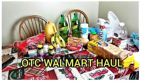 Список того, что вы можете получить с помощью Otc Card Caresource Walmart Haul Rewards Tube