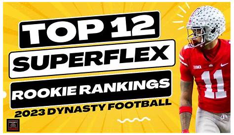 2023 Nfl Superflex Рейтинги Династия Новичок! 1120 Youtube