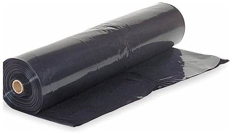 Пластиковый лист гавани детали Black Poly 20 X 100 Feet Heavy Duty 4 5 Mil Thick Black