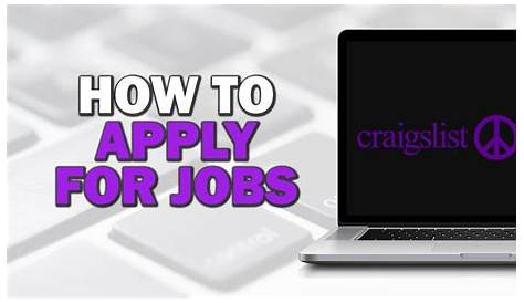 Craigslist Pgh Jobs для поиска работы на Youtube