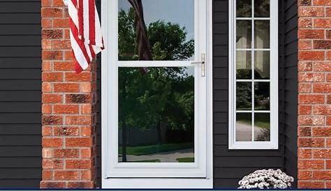 Larson Storm Doors at Menardscompany Landing Tradewinds Selection 36in X 81in Elk Midview Retractable (недоступная ссылка — история).