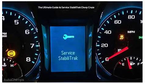 Обслуживание Stabilitratrak Chevrolet Malibu 2018 Chevy Light