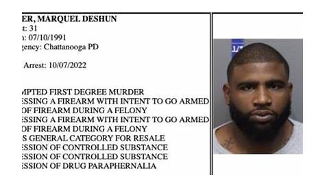 Chattanooga арестовала Mugshots Последний отчет о бронировании тюрьмы округа Гамильтон с выстрелами из Mug