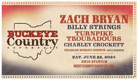 Зак Брайан Сетлист Buckeye Country Superfest Фотографии и другие звезды выходят на сцену в 2024 году