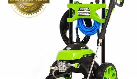 Стиральная машина Green Works Power Washers 2200psi 2 3gpm с холодным водяным электрическим давлением