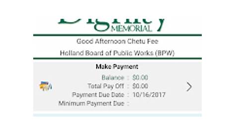 Billpay Мемориал Достоинства Билл Плати за Android Скачать