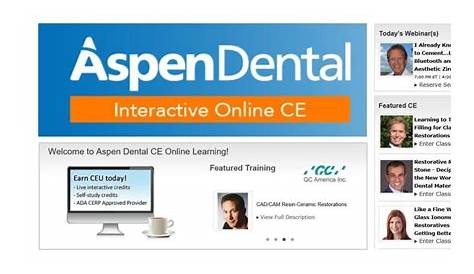 Aspen Dental в сфере финансирования дома для кредитных курсов, доступных для нас