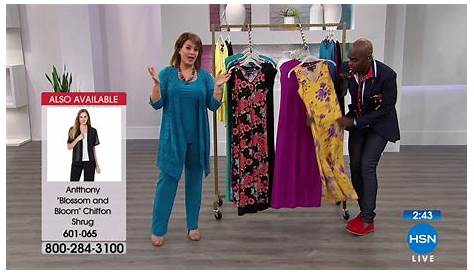 Antthony Hsn Design Design Original Fashions 06 18 2018 09 Am Youtube