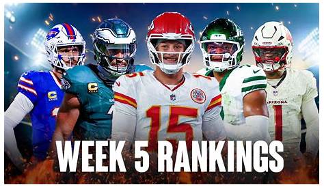 Espn Fantasy Week 10 Рейтинги Футбольный квотербек