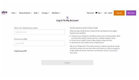 Моя учетная запись в Metropcs входит в ваш ® и получает доступ к обновлениям в Интернете