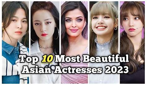 Лучшие актрисы 2023 Топ-10 самых красивых азиатских Youtube
