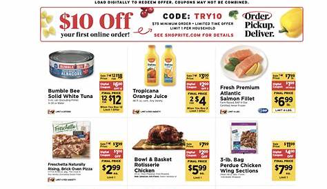 Shoprite Current Ad Sales Weekly онлайн
