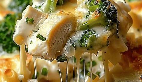 Вкусная и легкая курица Брокколи Альфредо Бейк: любимая еда для комфорта