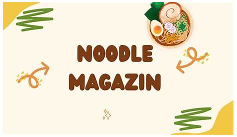 Noodle Magazine: всеобъемлющее руководство по кулинарному мастерству