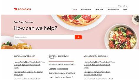 Доступность сервиса Doordash Customer Service