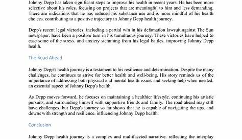 Оригинальное название: Johnny Depp’s Illness: A Journey Through His Health Struggles