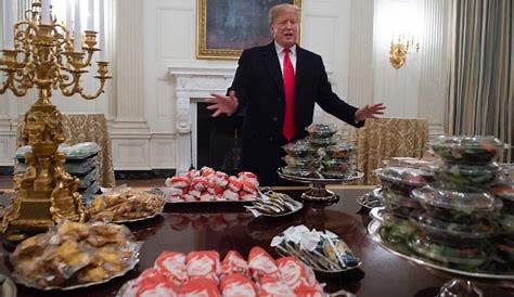 Какая еда у Дональда Трампа самая любимая?