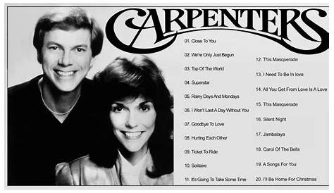 Top Richard Carpenter Songs &amp (песни и амплуа)