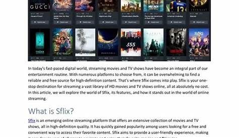 Ваш окончательный источник для HD фильмов и шоу