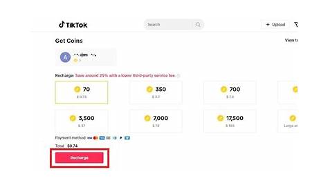 Оригинальное название: TikTok Coin Recharge
