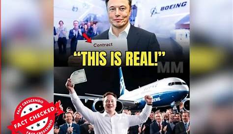 Илон Маск рассматривает возможность покупки Boeing?