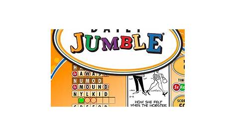 Usa Today Jumble Timeline Groups на западе США