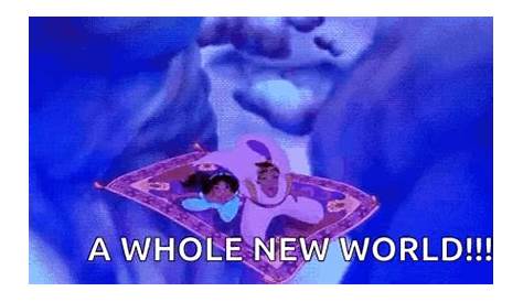 Весь новый мир Gif a Aladdin